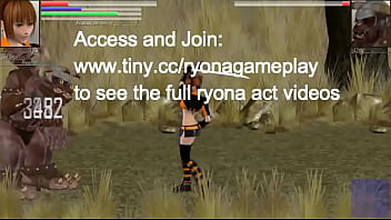 Preview 4 of Ukrainen Deflor - Aya cute hentai girl having sex with monsters men in The Hounds of the blade new gameplay hentai ryona
