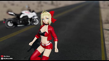 Preview 1 of Tye Fey - 【MMD R18】C L C Devil Nero Claudius by Rika Mizuno