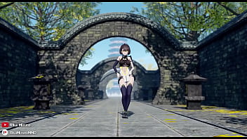 Preview 1 of English X Video Download - 【MMD R18】 Say My Name Baltimore Azur Lane by Rika Mizuno