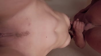 Preview 1 of Gloryhole Shemle - you lie under me and watch me get fucked