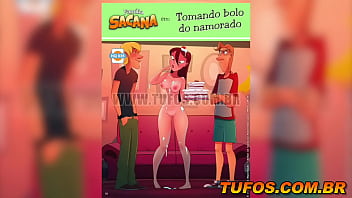 Preview 1 of Men Wg - Tomando bolo do namorado - Os Sacanas HQ 35