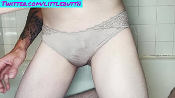 Preview 2 of On Bus Sarvice Sex - femboy pee and drinking compilation