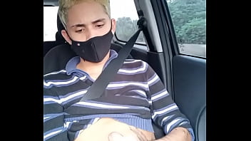 Preview 1 of Irish Girl Red Pubic Hair - Gozando no uber