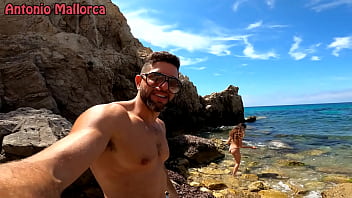 Preview 1 of Wwxxa Ainiml - Fucking A Teen Girl In A Public Nude Beach