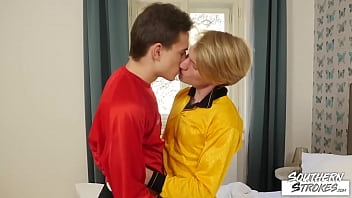 Preview 1 of Romantic Sexy Couple - SOUTHERNSTROKES Blond Robbie Dane Fucked By Craig Keller