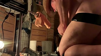 Preview 2 of L T Brutal Creampie - Freshly Shaved Pussy from the Starboard Quarter.