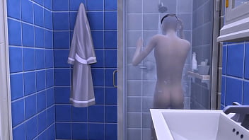 Preview 1 of Sliping Sex 2018 - step Mother returns home from work and wakes up her son sucking his cock - StepMom And StepSon
