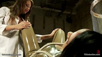 Preview 2 of Deep Too Much Hard Fuck - Hot doctor and TS gangbang naive man