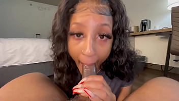 Preview 1 of Smoll Doy - Ball sucking &amp_ Cum swallowing Alyssa maxwell