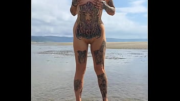 Preview 4 of Marrying Him - PUBLIC PEE ON NUDIST BEACH