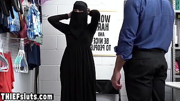 Preview 1 of Bct Joi - Teen suspect Delilah Day in hijab punish fucked by dirty LP officer