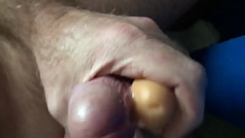 Preview 4 of Sausages Blindfold Test - Solo Frottage Fleshlightman1000