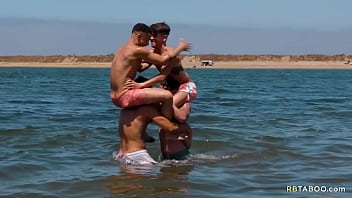 Preview 2 of Malkangiri Odisha Sex Videos - Stepbrother drilled after beach fun - Beaux Banks &amp_ Carter Woods
