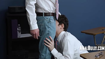 Preview 2 of Japan Boob Hd - Nerdy Twink Gets Ass Fucked After Finishing My Homework