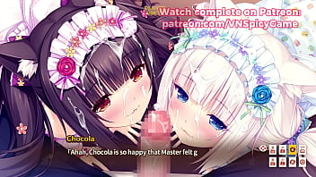 Preview 1 of Andonesian Bokep - Nekopara | WOW CHOCOLA,  YOU&#039_RE ALREADY THIS WET !... - NSFW Gameplay