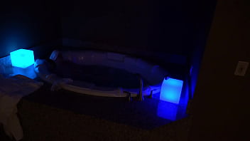 Preview 3 of Big Ass Anal Aild - flashing lights jacuzzi magic starring Erica Jane