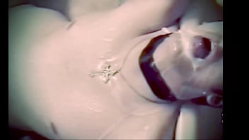 Preview 2 of Cgi Bintest Cgi - Cumdump Fucktoy exposed on public toilet and gets covered in cum
