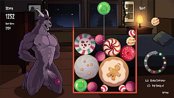Preview 4 of Baybey Porn - Cumdy - Krampus se fait baiser par un humain &agrave_ No&euml_l