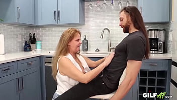 Preview 2 of Moms Babysitter Forces - I fucked Porn Legend GILF Micky Lynn - GilfAF