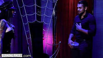 Preview 1 of Mam And Boye - Joanna Angel Enjoys Rough BDSM Sex In The Sex Shop She Owns