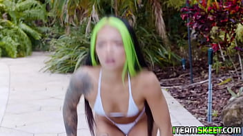 Preview 1 of Salam Porn - Horny Asian teen seducing her tutor and invites to fuck her