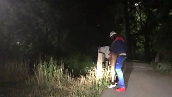 Preview 4 of Crazy Turban Xhamster - 420 fucking in the woods on the 4th of July