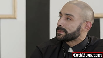 Preview 1 of Xnxx Grani - Priest Gianni spreading the submissive boy Bastian Karims asscheeks apart so that he can invade his hungry hole with his wet tongue