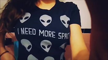 Preview 1 of Babe Pashto - Alien boobs