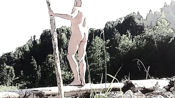 Preview 2 of August Amezs - nudist fool