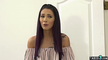 Preview 3 of Club Mexico Sex - Neglected MILF stepmom Sheena Ryder sharing her toyboy with stepdaughter