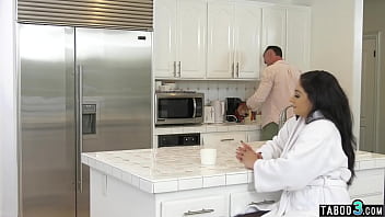 Preview 1 of Club Mexico Sex - Neglected MILF stepmom Sheena Ryder sharing her toyboy with stepdaughter