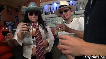 Preview 1 of Lubby Maiter - Hot сhubby party girls get naked in the fat club