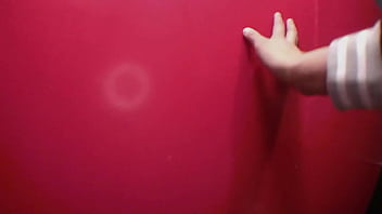Preview 2 of Police Sex Raap - Follow the cute japanese redhead girl to the toilet and see how she get her well trimed pussy fucked till the cream slowly drops out