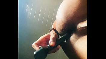 Preview 2 of Cass Xxx - Sliding my mic  handheld into my tight ass hole and cuming | FULL VIDEO ON RED