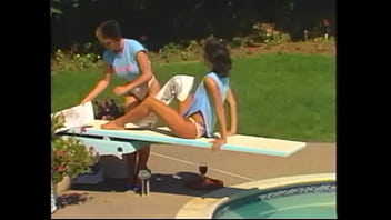 Preview 1 of Jap 50 - Naughty blonde hottie Carol Titian enjoys when her sorrity sistas Shanna McCullough and  Sharon Mitchell make her bread buttered on both sides