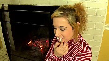 Preview 3 of Cock Fuck In Peehole - Bubblegum Bubbles By The Fireplace