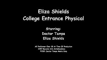 Preview 2 of Sekse Video - Ebony Hottie Eliza Shields&#039_s Gyno Exam Caught On Spy Cam By Doctor Tampa @ GirlsGoneGyno! - Tampa University Physical Reup
