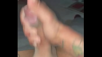 Preview 1 of Sharing My Ebony Bondage German - Me fingettinit huge load