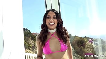 Preview 1 of 1st Casting - Vanessa Sky enjoys anal threesome with Mick Blue and Ramon Nomar