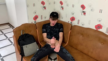 Preview 4 of Very Beautiful Fucking Girls - After-gym Orgasm / BIG DICK (23cm) / Leggings / Teen Boy / Huge Dick /