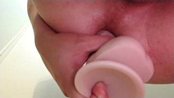 Preview 1 of Sun Lioni - Fucking my loose sloppy asshole