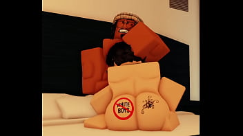 Preview 1 of Suspense Sex Mother N Son - Roblox Snowbunny Boy Gets Knocked Up By BBC Daddy