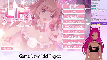 Preview 1 of Woman Watching Men Wank Dogging - VTuber LewdNeko Plays Lewd Idol Project Vol. 1 Part 5