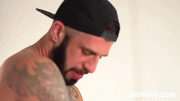 Preview 4 of Mf Clean Up - Step Daddy Bangs &#039_s Butt With His Fat Dick