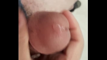 Preview 2 of Skinny Tight Asshole - Juicy masturbation with big cock. Final cumshot. Can you please suck it?