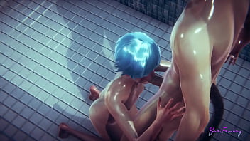 Preview 2 of 65 Years Old Mom And Son Xxx - Yaoi Femboy POV Blue suck a dick and bareback in a shower - Japanese Sissy boy