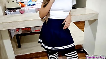Preview 1 of Sister Sex Videos - Papi No Porfavor No me Folles por El Culo que Me Duele