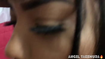 Preview 3 of Paradise Hotel Sex Videos - Angel Takemura fode gostoso com seu marido enquanto recebe visitas em casa