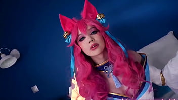 Preview 1 of Sxy Pub - Ahri SPIRIT BLOSSOM enjoyshotdick inside by purple bitch