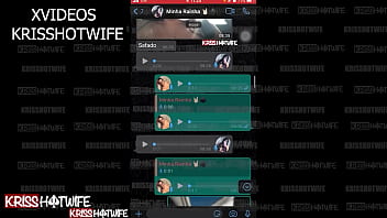 Preview 2 of Figging - Kriss Hotwife Provocando o Motorista de Uber e Mostra Por Videochamada Com Corno o Uber pegando Nos Seus Peitoes
